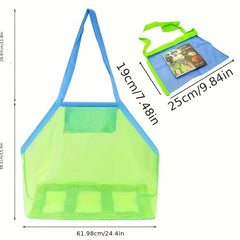 Mesh Beach Bag Oversized Beach Bag And Handbag Backpack Toy Towel Sand