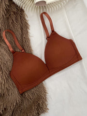 Striped Push Up Bra Medium Stretch Women's Lingerie