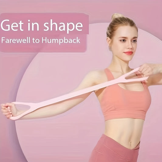 8 Figure Stretching Belt for Back Chest Training Yoga Resistance Tension Rope