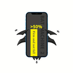 Car On-board Gravity Metal Stand for 11-17 cm Mobile Phone