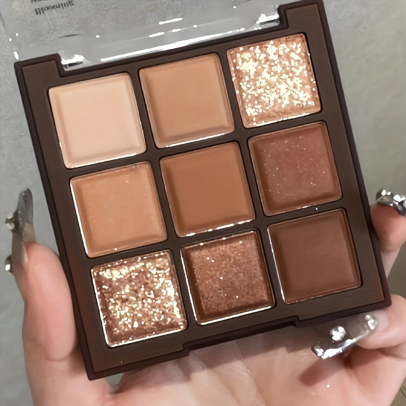 Mocha Chocolate Series 9 Eyeshadow Palette - Matte & Shimmer Eyeshadows