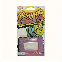 Itchy Powder Prank Props with Spoon - Safe & Fun Party Gag