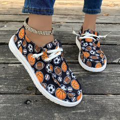Rugby Baseball Element Women's Canvas Flat Shoes Slip On Lightweight Sneakers