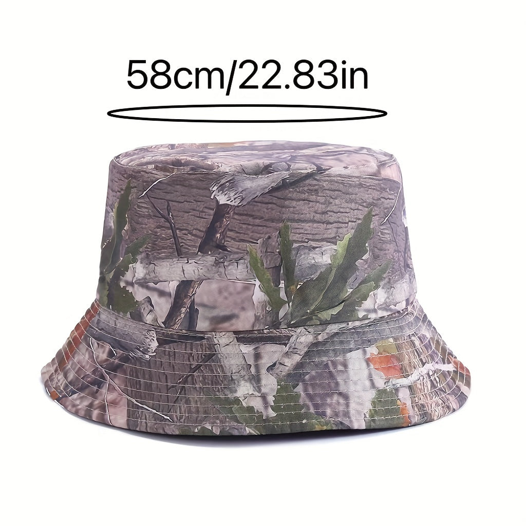 Jungle Print Bucket Hat Unisex Outdoor Hat