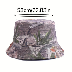 Jungle Print Bucket Hat Unisex Outdoor Hat