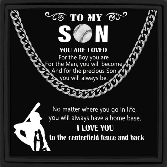 Hip Hop Street Style Chain Stainless Steel Necklace Boys Gift
