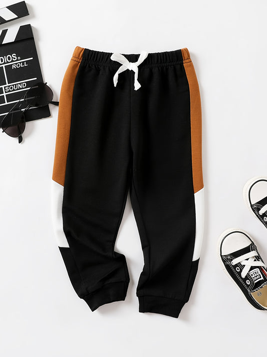 Boys Active Drawstring Sweatpants Quick Drying Jogger Pants