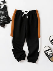 Boys Active Drawstring Sweatpants Quick Drying Jogger Pants