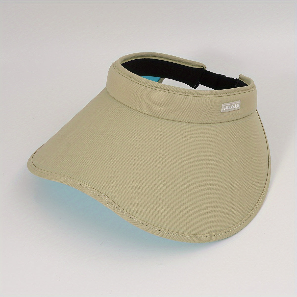 Wide Curved Brim Visor Hat for Sunscreen Beach Outdoor Travel