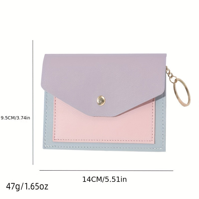 Envelope Bag Pendant Keychains For Women Coin Purse Hanging Keyrings