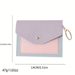 Envelope Bag Pendant Keychains For Women Coin Purse Hanging Keyrings