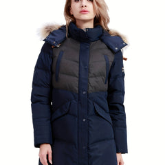 Long Down Jacket For Ladies Women's Padded Jacket Winter Comfortable