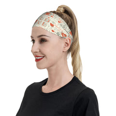 Vintage Inspired Sporty Headband for Halloween & Thanksgiving