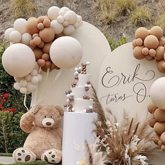 Bohemian Style Flower Ring Latex Ball Set