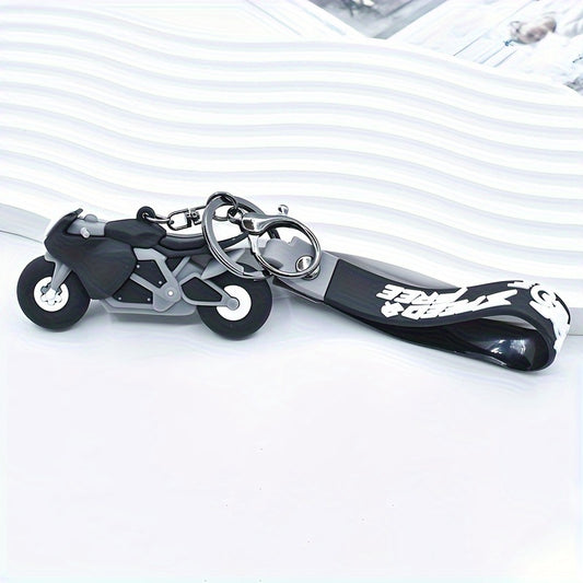 Motorcycle Model Keychain Pendant for Car Keys Backpacks Wallets