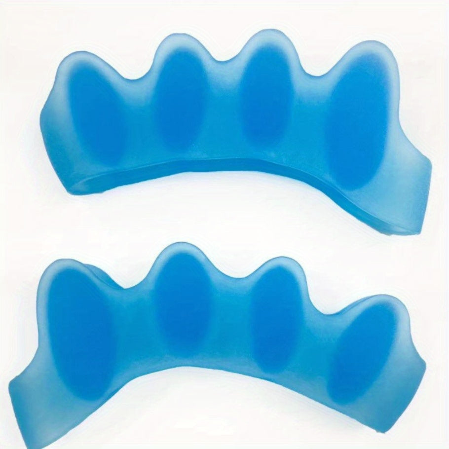 Silicone Toes Separators for Home & Nighttime Use - Straighten Toes & Spacer