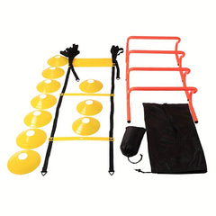 Adjustable Speed Training Hurdles for Fitness - Set of 5