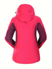 Women's 3-in-1 Snow Jacket Fleece Lined Hooded Coat