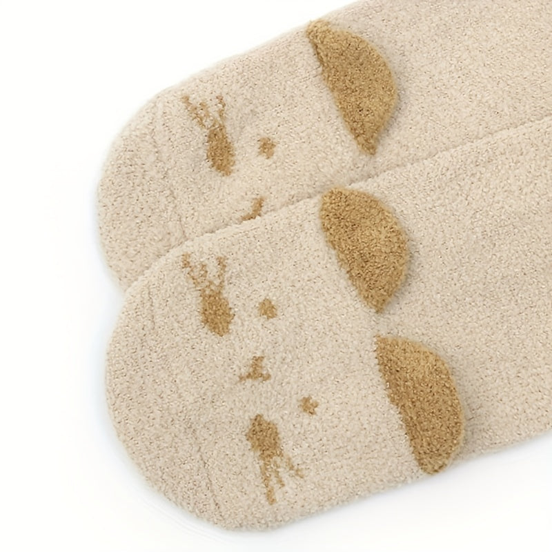 Crawling Knee Pads & Baby Socks Set Boys Girls Kids Warm Accessories