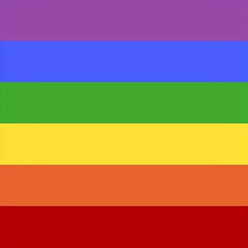 Pride Month Rainbow Stripe Headband Hippie Style Handkerchief