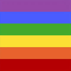 Pride Month Rainbow Stripe Headband Hippie Style Handkerchief
