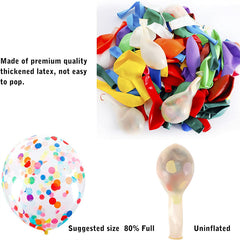 Colorful Rainbow Balloon Garland Arch Set - 129pcs