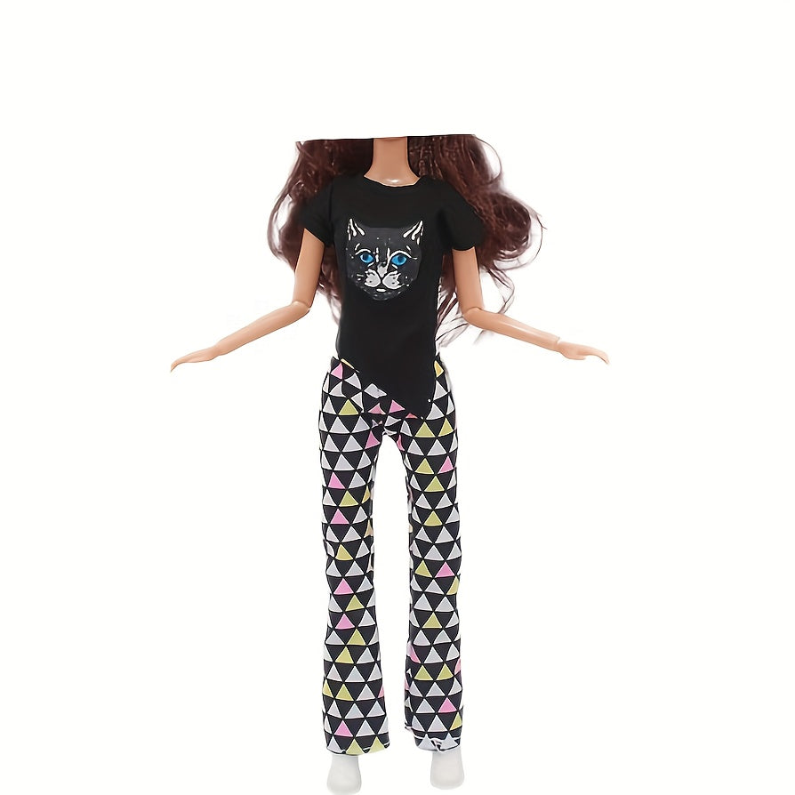 Geometric & Camo Pants for 1/6 Dolls