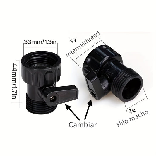 7.62 Hose Repair Extension with Two-Way Docking Valve and Switch
