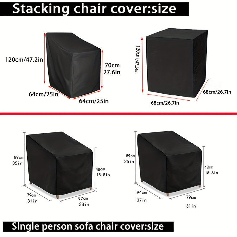 Waterproof Outdoor Chair Cover Balcony Garden Protector
