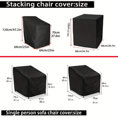 Waterproof Outdoor Chair Cover Balcony Garden Protector