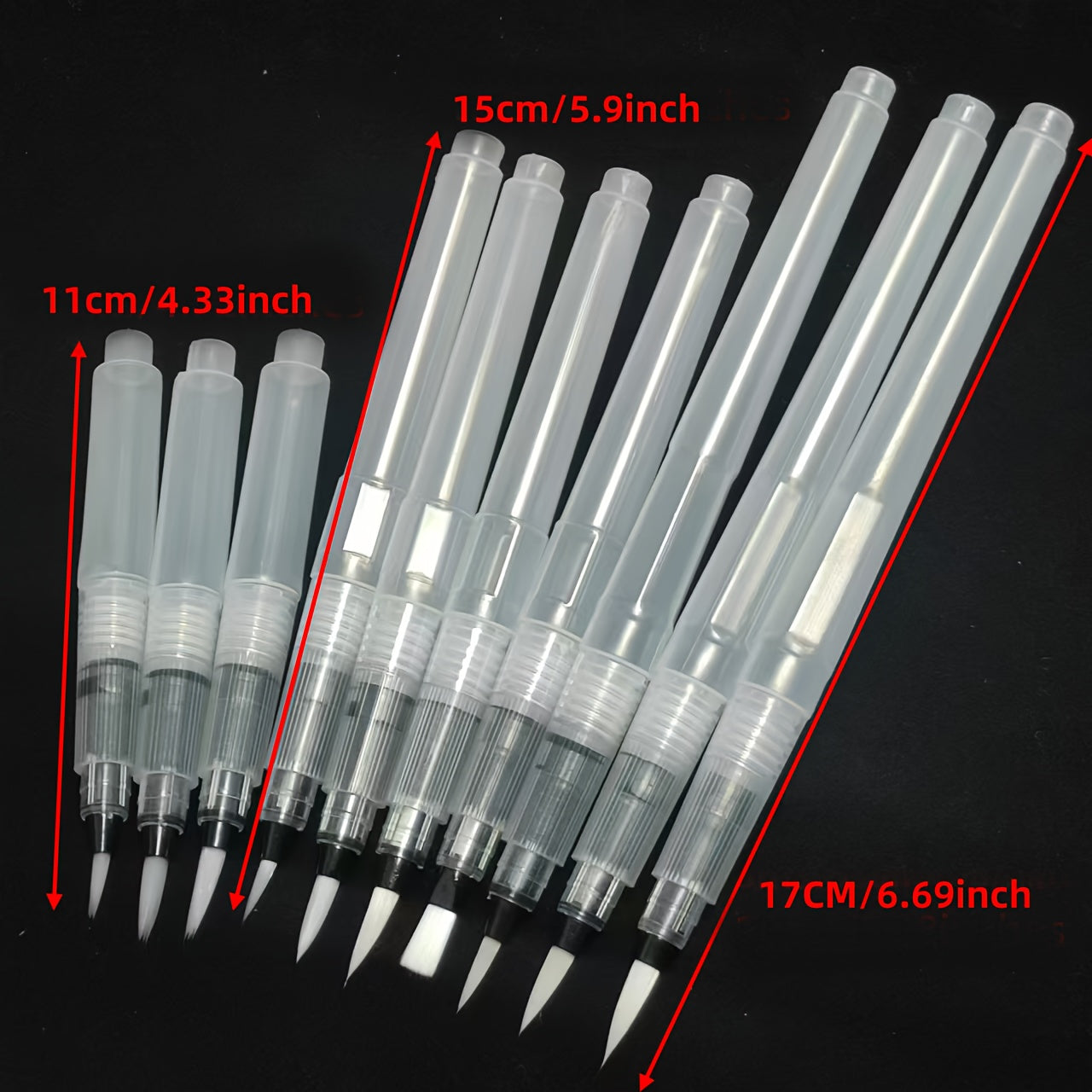 10pcs Watercolor Pens Set for Beginners - Easy to Use Watercolor Brushes