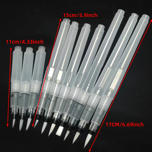 10pcs Watercolor Pens Set for Beginners - Easy to Use Watercolor Brushes