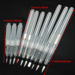 10pcs Watercolor Pens Set for Beginners - Easy to Use Watercolor Brushes