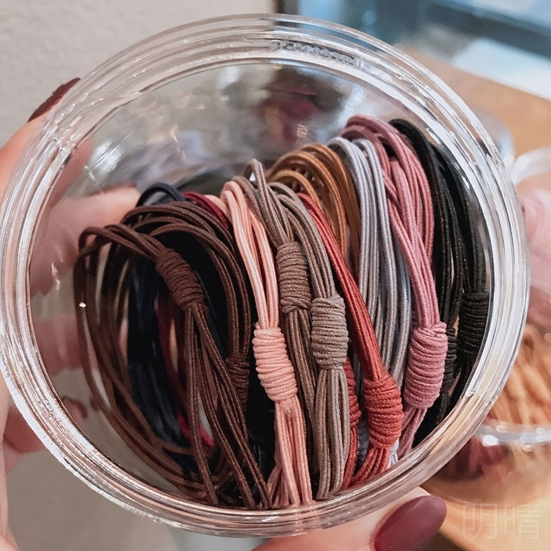Seamless Hair Tie Hair Rope No Crease Ponytail Holders