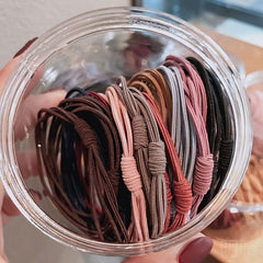 Seamless Hair Tie Hair Rope No Crease Ponytail Holders