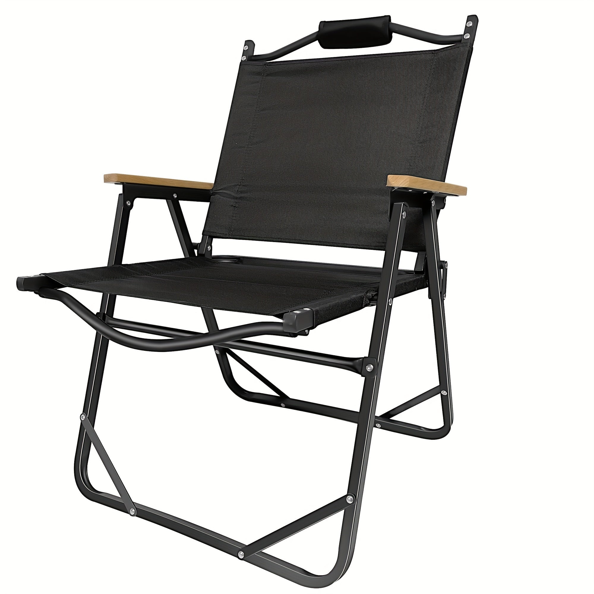 Foldable Camping Chair Aluminum Portable Folding Chair Camping Picnic Park
