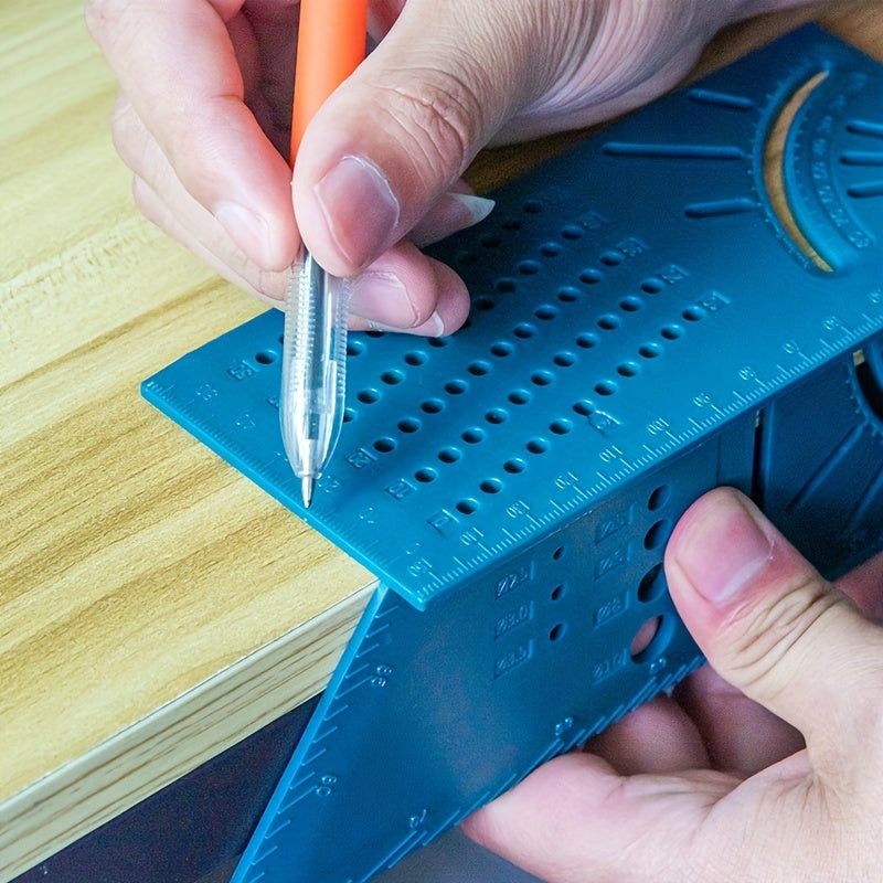 3D Scriber Angle Measuring Square Ruler for 90 Degree Lines