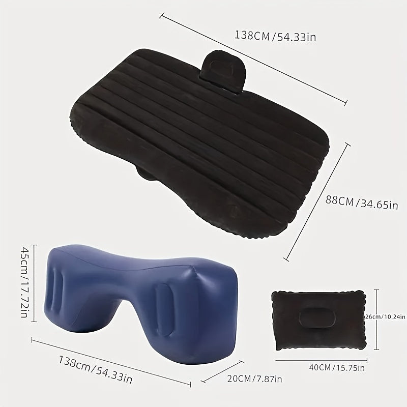 Car Inflatable Air Mattress Portable Sleeping Pad for Camping