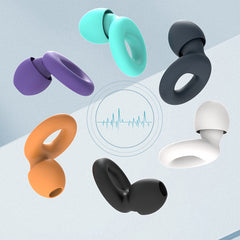 Soft Ear Plugs Noise Reduction Reusable Silicone 4 Pairs Tips XS