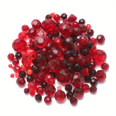 45g Crystal Glass Beads Set - DIY Jewelry Making Accessories