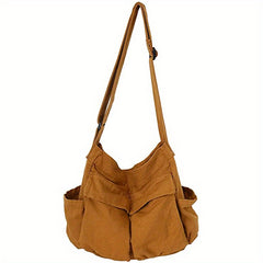 Vintage Canvas Messenger Bag Casual Shoulder Bag