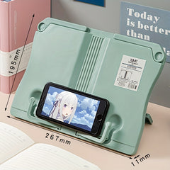 Morandi Reading Book Stand Adjustable Angle Desktop Support