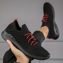 Women's Breathable Athletic Running Shoes Lace Up Casual Sneakers