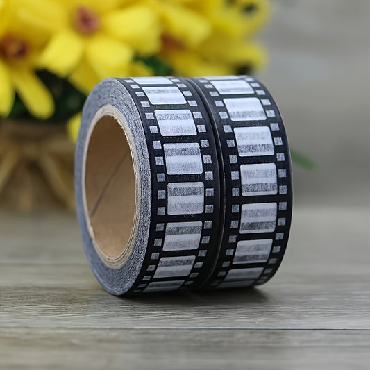 Vintage Film Strip Washi Tape Decorative Self Adhesive Paper Stickers