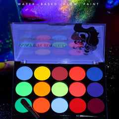 Fluorescent Eyeshadow Palette Face And Body Painting Kit