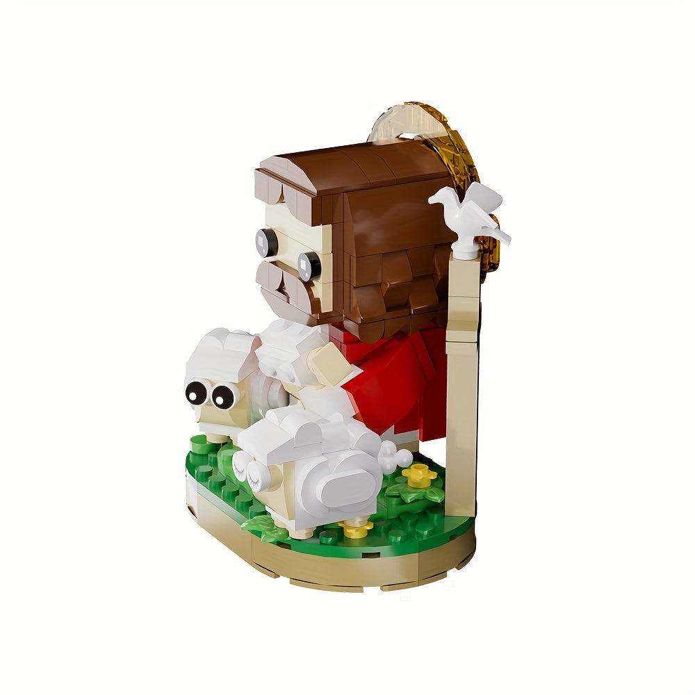 Jesus Shepherd Building Blocks Set with Instructions
