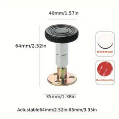 4pcs Headboard Limiters Wall & Bedside Anti-Shaking Fixators for Beds & Tables