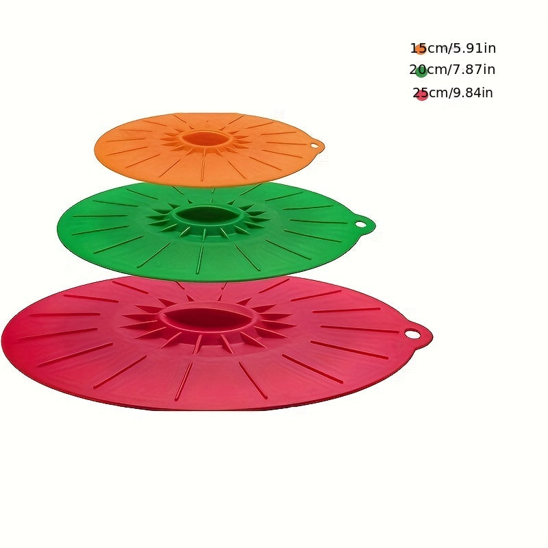 Silicone Microwave Bowl Cover Food Wrap Pot Lid Fresh keeping Stopper