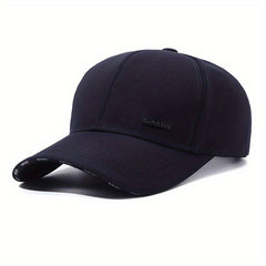 Unisex Sunshade Breathable Baseball Cap with Letter Embroidery