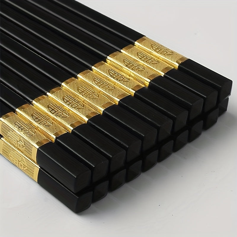 10pcs High Alloy Chopsticks Anti Mold And Anti Slip